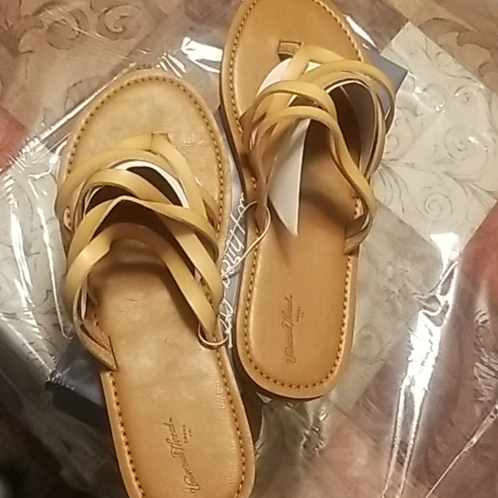 NWB TAN SANDALS!